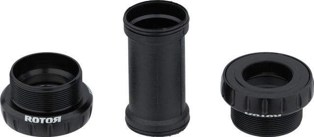 Rotor Boîtier de Pédalier BB1 BSA Road en Acier - noir | BSA