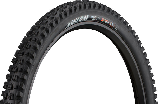 Maxxis Set de 2 Pneus Souples Assegai 3C MaxxGrip Downhill WT TR 27,5" - noir/27.5 /63 /63-584/2.5 