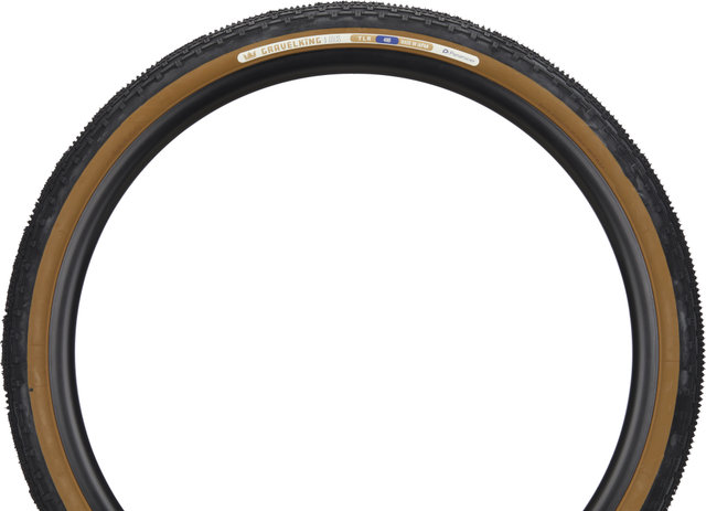 Panaracer Pneu Souple GravelKing SK TLR 27,5" Modèle 2024 - black-brown/27,5x1,90 (48-584)