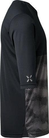 iXS Carve 1.0 3/4 Sleeve Trikot - black-graphite | L