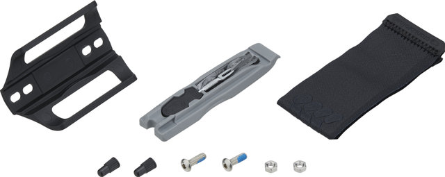 crankbrothers S.O.S. TS2 Tube Stash+ Halterung - black-grey