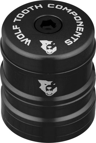 Wolf Tooth Components Anodized Bling Kit Aheadkappe- und Spacer-Set - black/universal