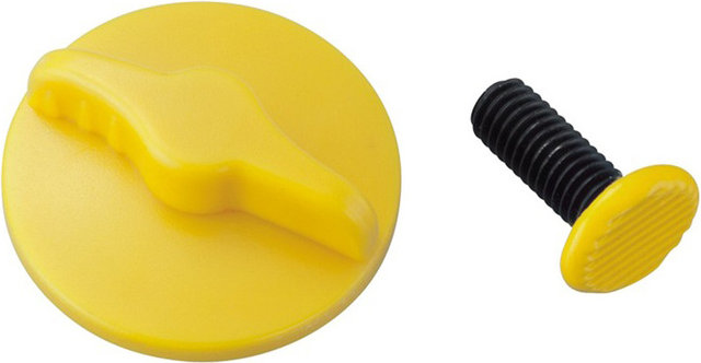 Topeak Mutter + Schraube für Modula Cage EX - gelb
