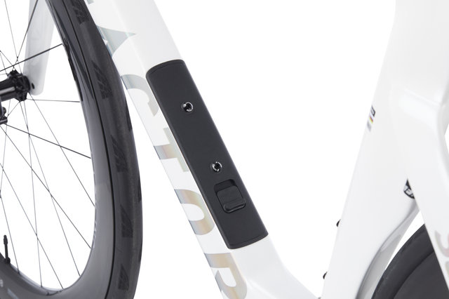 Factor Slick 2.0 Force PM Triathlon Bicycle - shadow white/43 mm/XL/28"