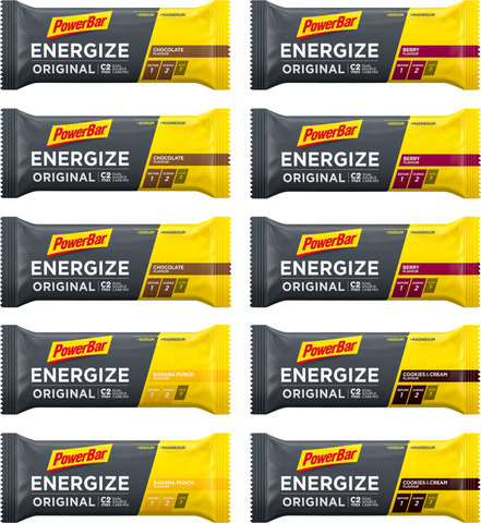Powerbar Energize Original Energy Bar - 10 pack - mixed
