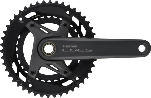 Shimano CUES Crankset FC-U6010-2 Hollowtech II - black/175,0 mm