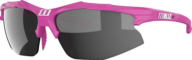 Bliz Lunettes de sport Hybrid Small - matte rose/smoke-silver