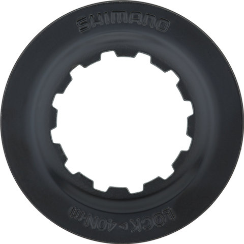 Shimano RT-EM600 Center Lock Brake Rotor for STEPS w/ Internal Teeth - silver-black/160 mm
