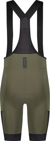 Shimano Culotes cortos con tirantes Evolve Corsa Bib Shorts - dark olive/M