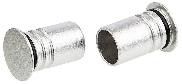 Syntace Bar Plugs - silver/CRB