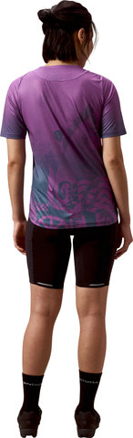 Endura Maillot Singletrack Print S/S pour Dames - end purple | M