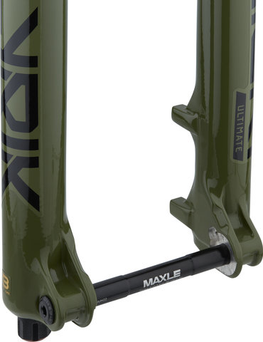 RockShox Horquilla de suspensión Lyrik Ultimate RC2 DebonAir+ Boost 27,5" - gloss green/15 mm Eje Pasante/160 /44 /1 1/8" - 1,5" tapered/27,5" (650B)/110 mm