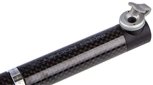 Topeak Micro Rocket Carbon Mini-pump - carbon/universal