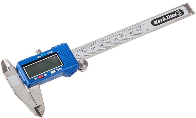 ParkTool Calibre Numérique DC-1 - argenté-bleu/universal