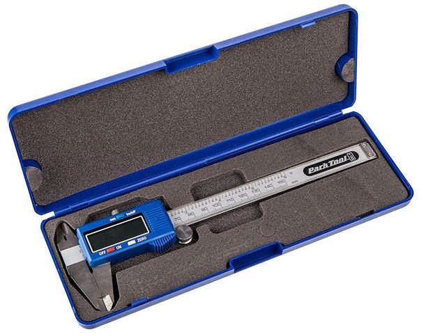 ParkTool Calibre Numérique DC-1 - argenté-bleu/universal