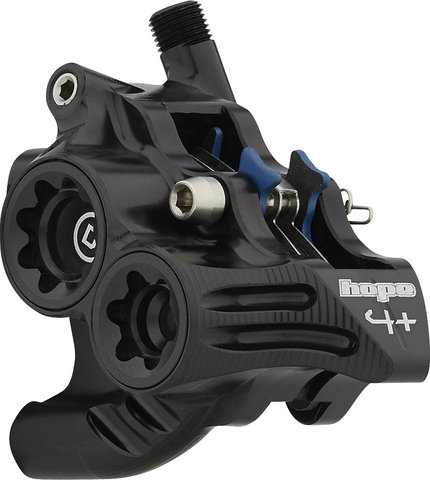 Hope RX4+ FM +20 Bremssattel für SRAM - black/Hinterrad/ohne