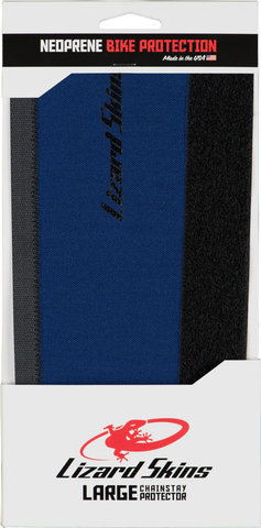 Lizard Skins Kettenstrebenschutz Neopren Medium - blue