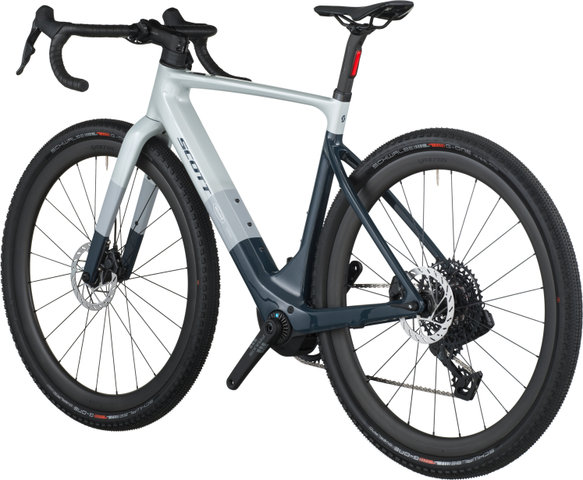 Scott Solace 20 Carbon 28" e-gravel bike - squid blue-beluga grey | 28" | XS