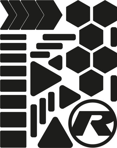 rie:sel design re:flex city Reflektierende Aufkleber - stealth