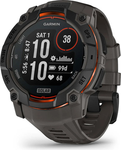 Garmin Instinct 3 50 mm Solar GPS multisport smartwatch - 