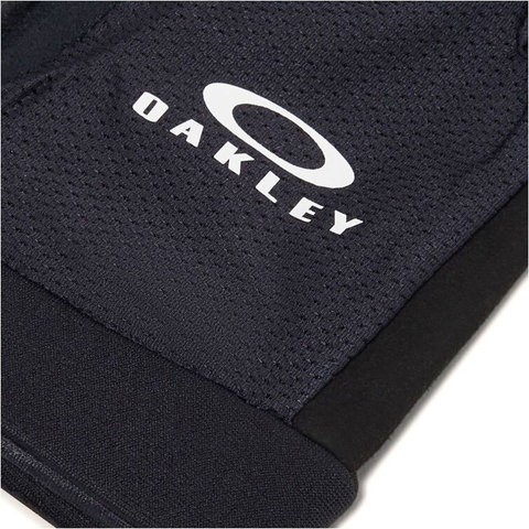 Oakley Gants VTT All Mountain à doigts longs - black-white/XXL