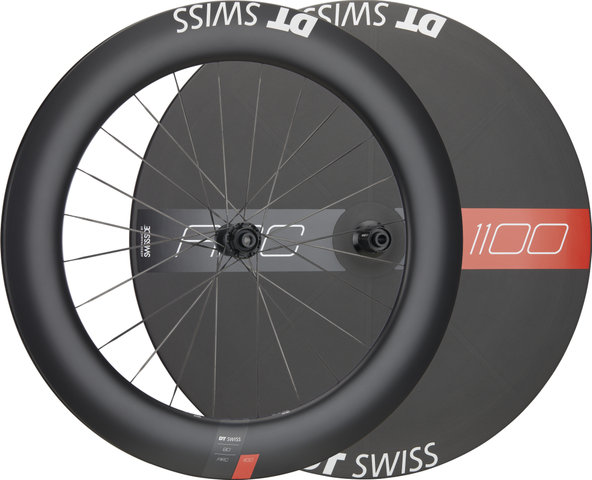 DT Swiss ARC 1100 DICUT 80/Disc Carbon Center Lock Disc 28" Wheelset - schwarz | 142 mm | 100 mm | 28" | Shimano Road | 100 mm | Shimano Road | 100 mm | 142 mm