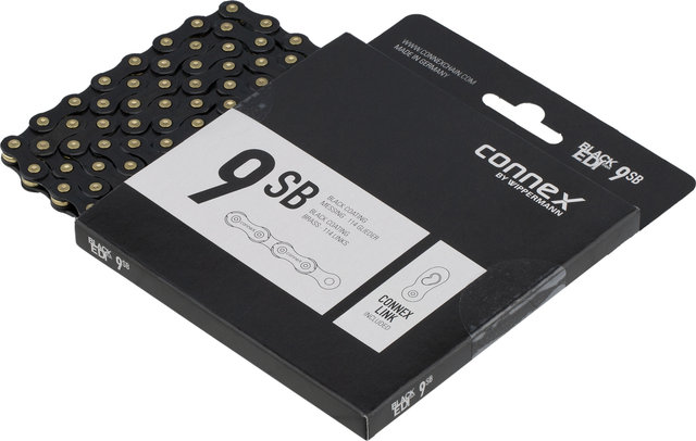 Connex 9SB Black Edition 9-speed Chain - black-gold/114