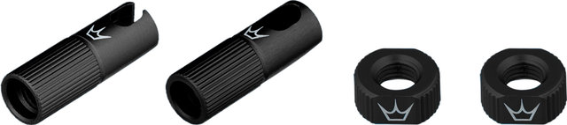 Peaty's Chris King Edition MK2 Tubeless Ventil Ersatzteil-Set - black/SV