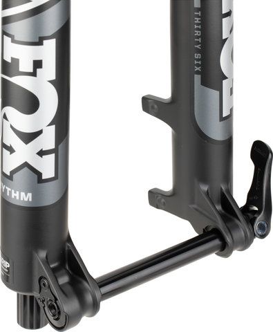 Fox Racing Shox Fourche à suspension 36 Float 29" Grip Rhythm Sweep-Adj Boost - black | 44 mm | 150 mm | 110 mm | 29" | 1 1/8" - 1,5" tapered | Axe Traversant 15 mm