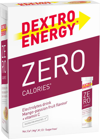 Dextro Energy Tabletas efervescentes Cero Calorías - 12 unidades - mango passion fruit | mango passionfruit
