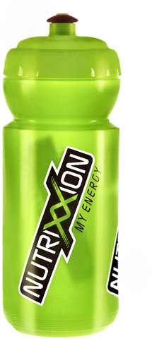 Nutrixxion Trinkflasche - grün-transparent/750 ml