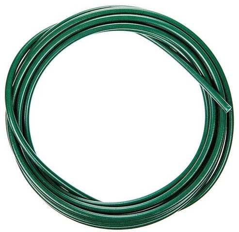 Goodridge Braided Stainless Steel Brake Hose - green/4 m