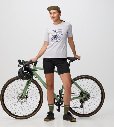 Fjällräven T-shirt Hoja Iväg pour Dames - lavender mist | L