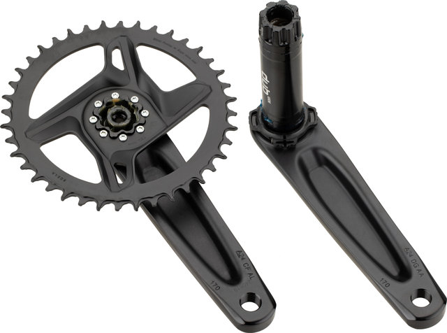 SRAM Rival 1 AXS DUB Wide Crankset - Workshop Packaging - black | 40 | 170,0 mm