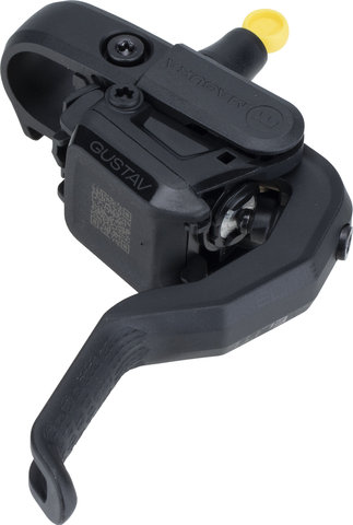 Magura Freno de disco Gustav Elite - negro-antracita | Ruada trasera o delantera | Flip-Flop (no específico de lado)