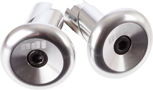 ODI Aluminium Handlebar End Caps - silver