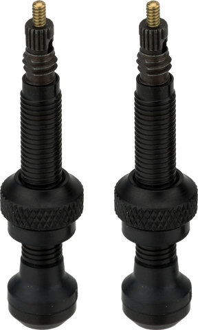 Schwalbe Tubeless Ventil 2er-Set - schwarz/SV 40 mm