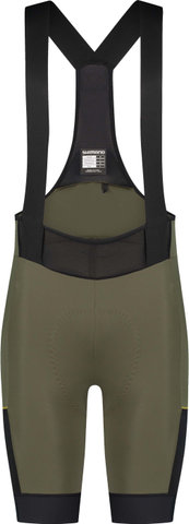 Shimano Culotes cortos con tirantes Evolve Corsa Bib Shorts - dark olive/M