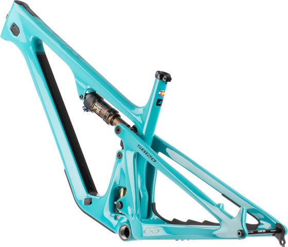 Yeti Cycles SB120 TURQ Carbon 29" Rahmenkit - turquoise | 44 mm | L