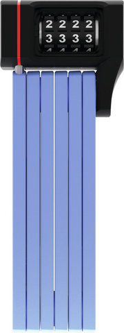 ABUS Bordo uGrip Combo 5700 Folding Lock w/ SH Bracket - blue/80 cm