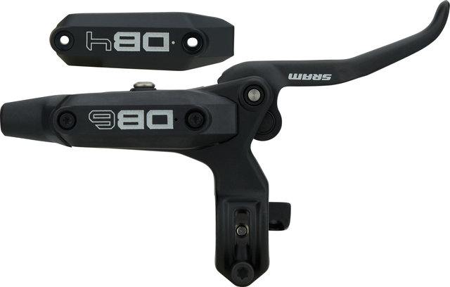 SRAM Maneta de freno de aluminio para DB6 A1+ - diffusion black anodized/Derecho (específico de lado)