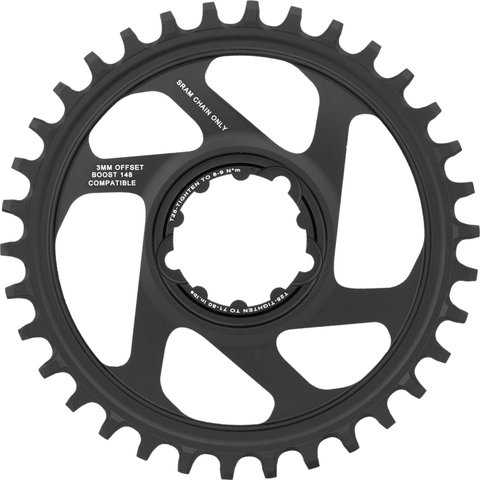 SRAM Plateau X-Sync Direct Mount Boost Alu pour XX1 / X01 / X1 / X0 / X9 - black/34 