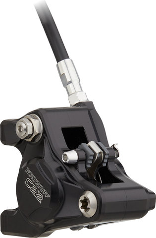 Trickstuff Piccola Carbon v+h ensemble frein à disque Flatmount / Postmount - noir-argenté/Ensemble/gauche/droite (spécifique)