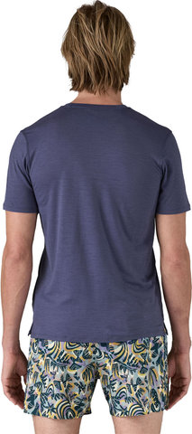 Patagonia Shirt Capilene Cool Merino S/S - solstice purple/M