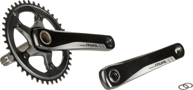 thumbnail image 2 of SRAM Rival Chainrings 48/35T - 170mm Crankset With DUB Spindle Black 2 of 12