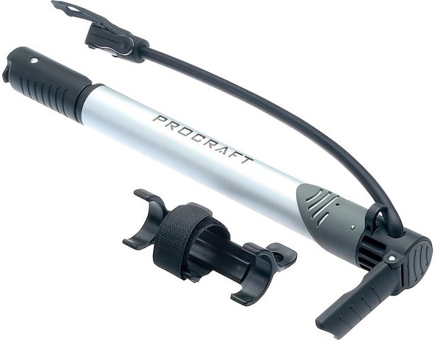 Procraft Mini-Pompe à Vélo Floor Power - argenté/320 mm