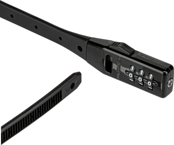 Kryptonite Candado de cable con combinación de cierre rápido - negro | 45 cm