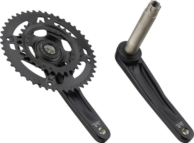 Shimano CUES FC-U4010-2 Crankset - black/175.0 mm 30-46