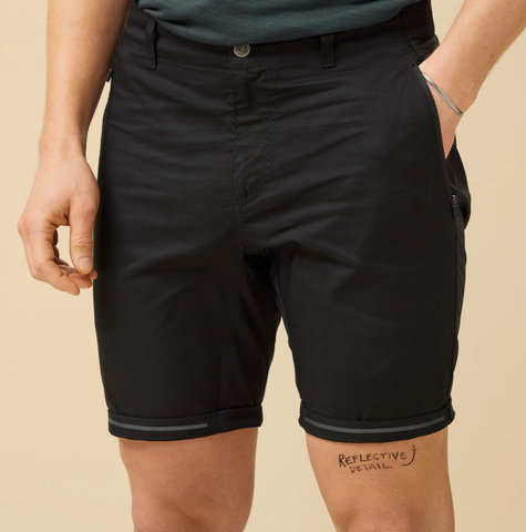 Fjällräven Hoja Hybrid Shorts - black | XS