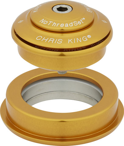Chris King Juego de dirección InSet i2 ZS44/28,6 - ZS56/40 GripLock - gold/1 1/8" - 1,5" tapered/ZS44/28,6 - ZS56/40